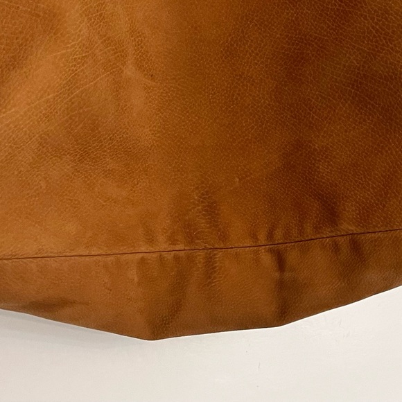 ST. JOHN Suede leather Hobo style crystal embellished single strap w/Riri zipper - Picture 9 of 16